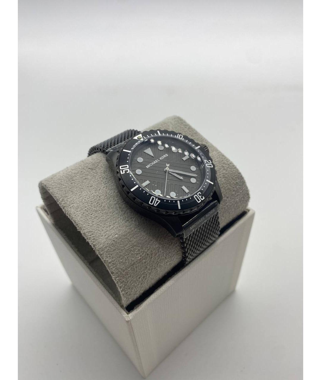 MICHAEL KORS Черные стальные часы, фото 5