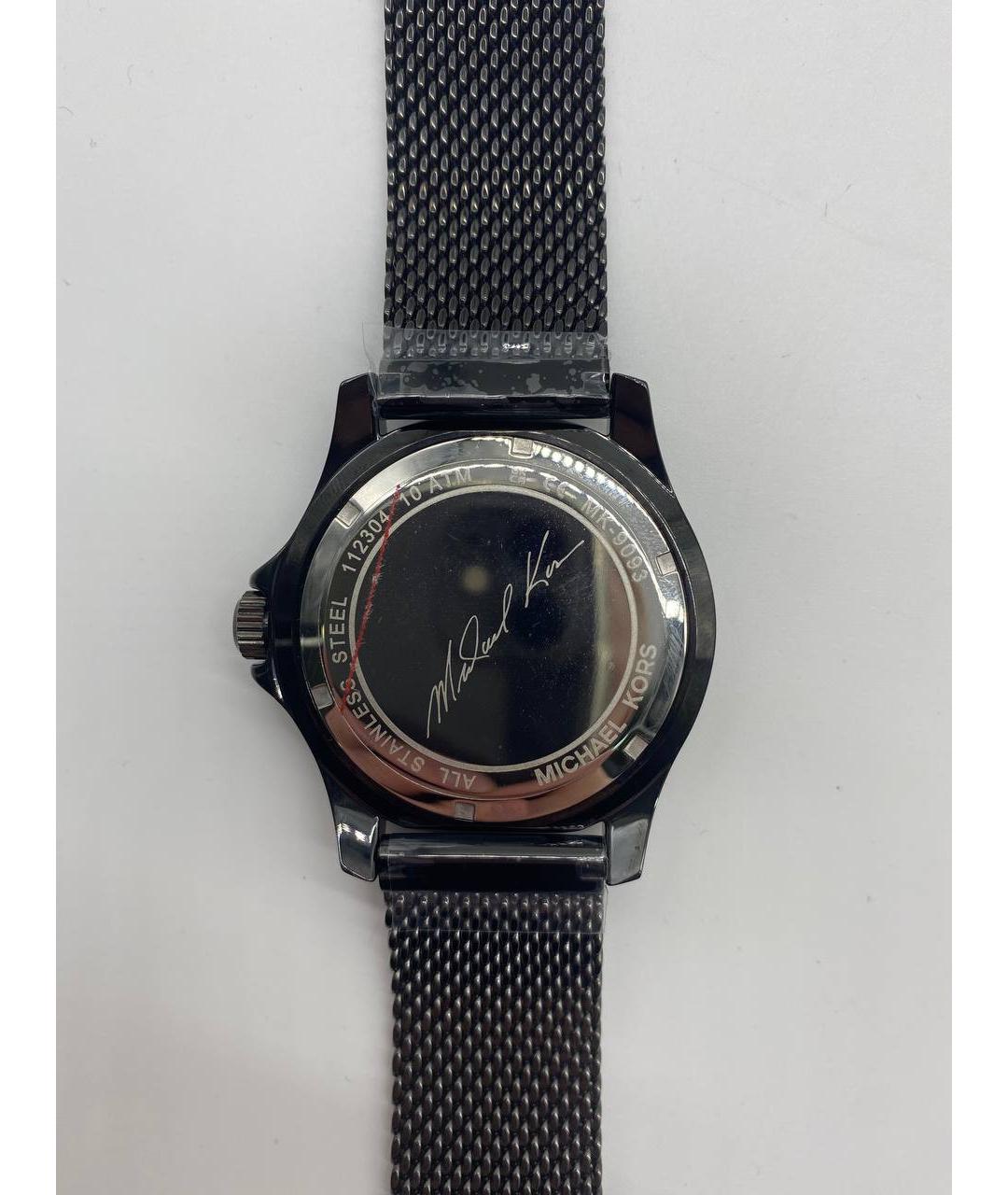 MICHAEL KORS Черные стальные часы, фото 2