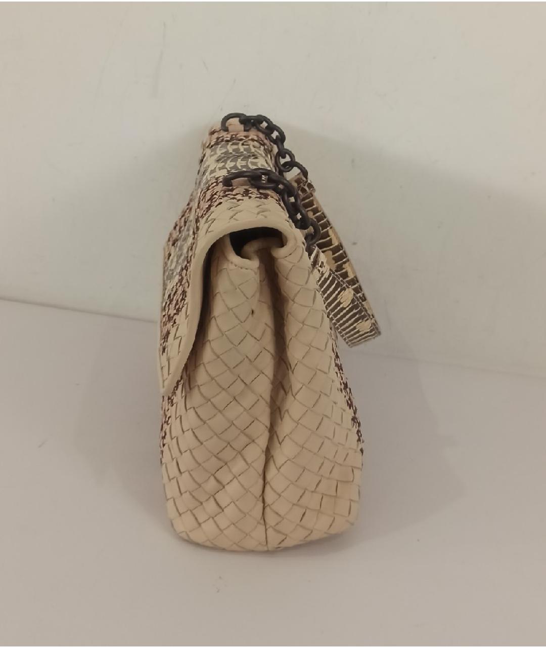 BOTTEGA VENETA Сумка с короткими ручками из экзотической кожи, фото 2