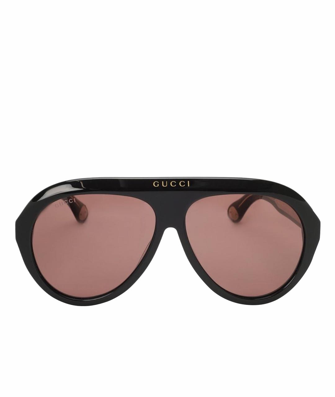 GUCCI Черные солнцезащитные очки, фото 1