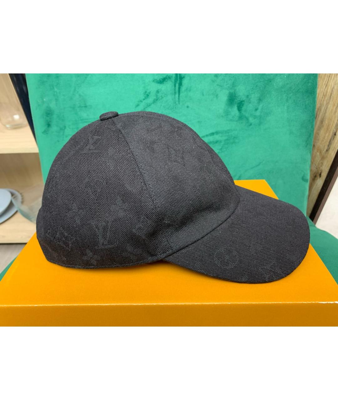 LOUIS VUITTON Черная кепка/бейсболка, фото 9