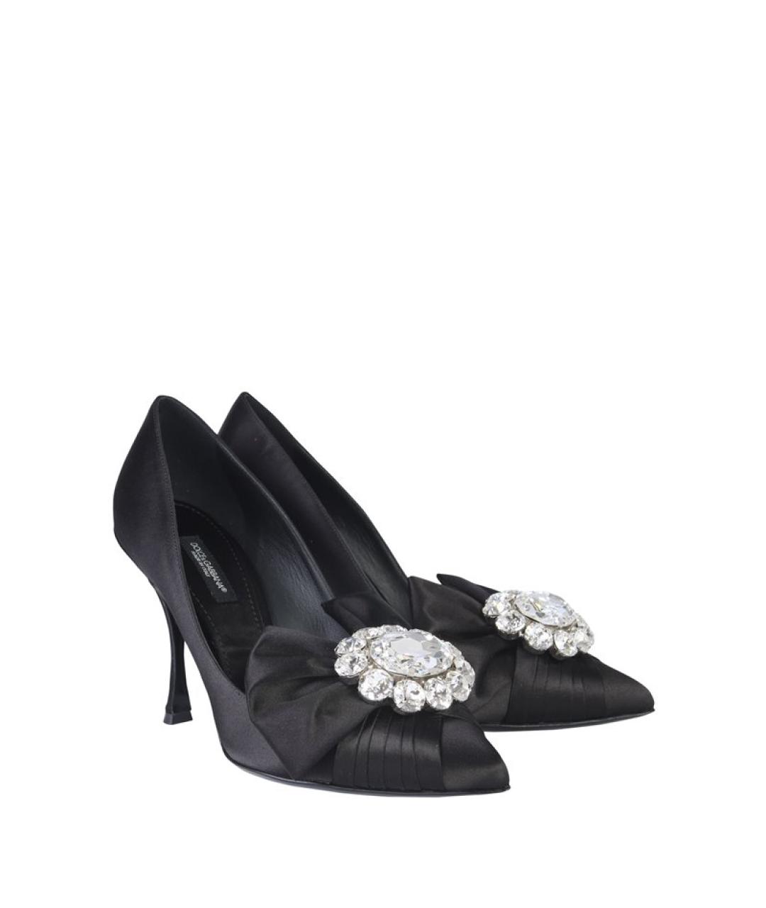 DOLCE&GABBANA Черные туфли, фото 4