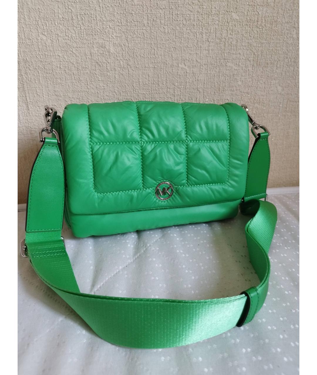 MICHAEL KORS Зеленая сумка через плечо, фото 8