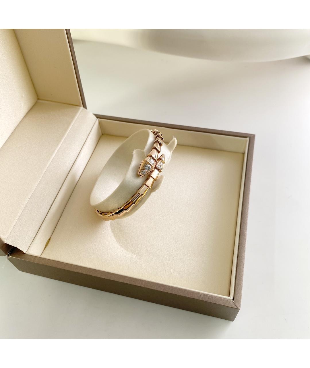 BVLGARI Золотой браслет из розового золота, фото 2
