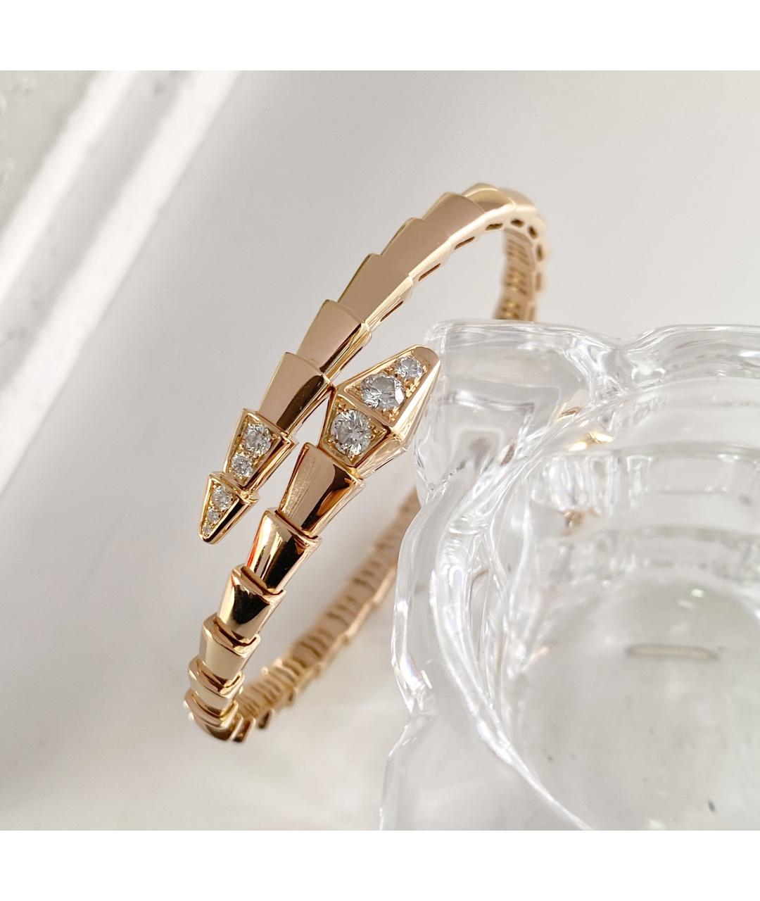 BVLGARI Золотой браслет из розового золота, фото 3