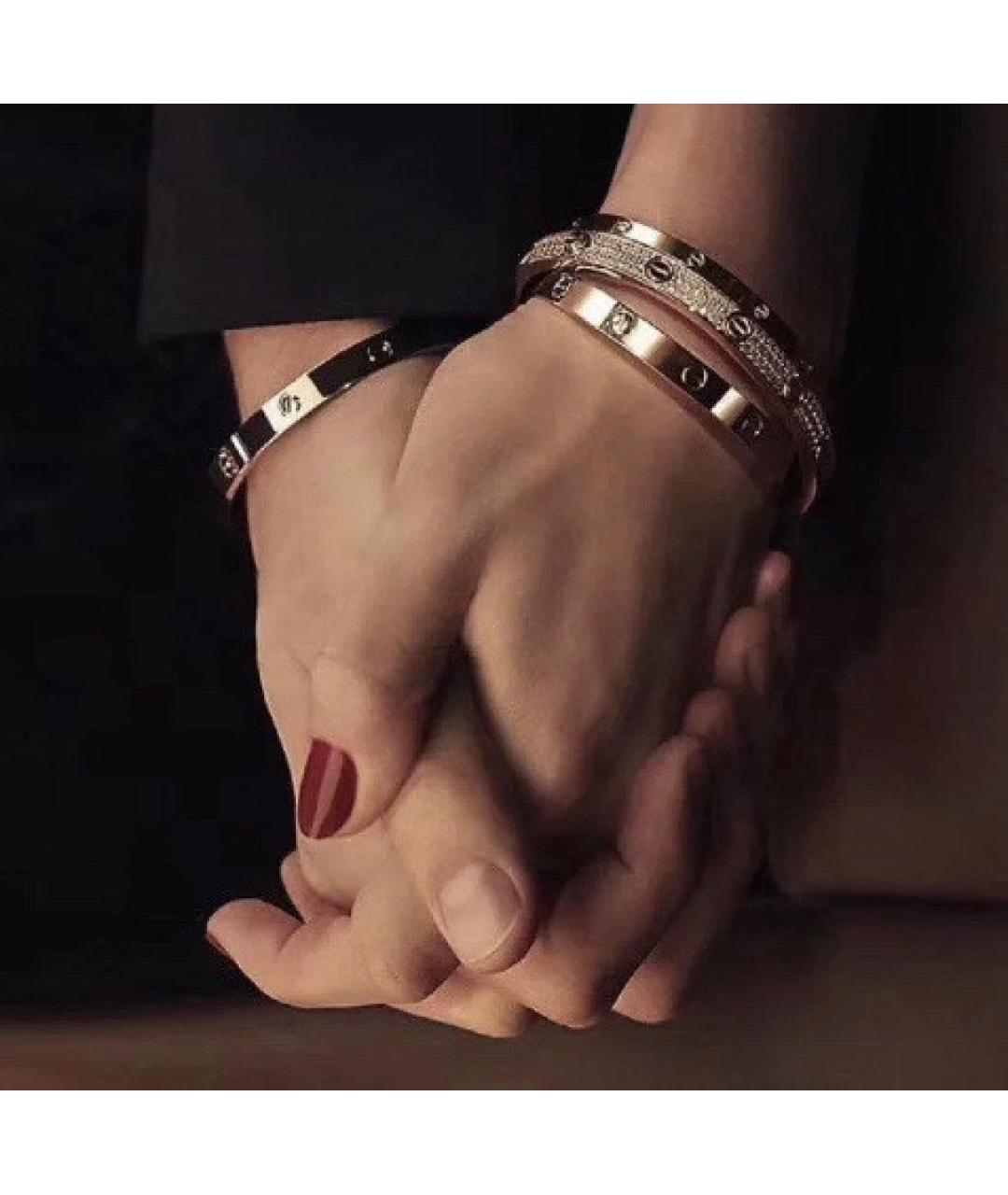 CARTIER Серебрянный браслет из белого золота, фото 6