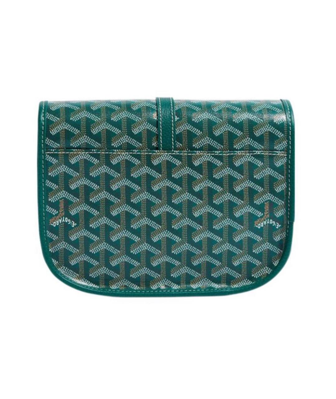 GOYARD Зеленая сумка на плечо, фото 3