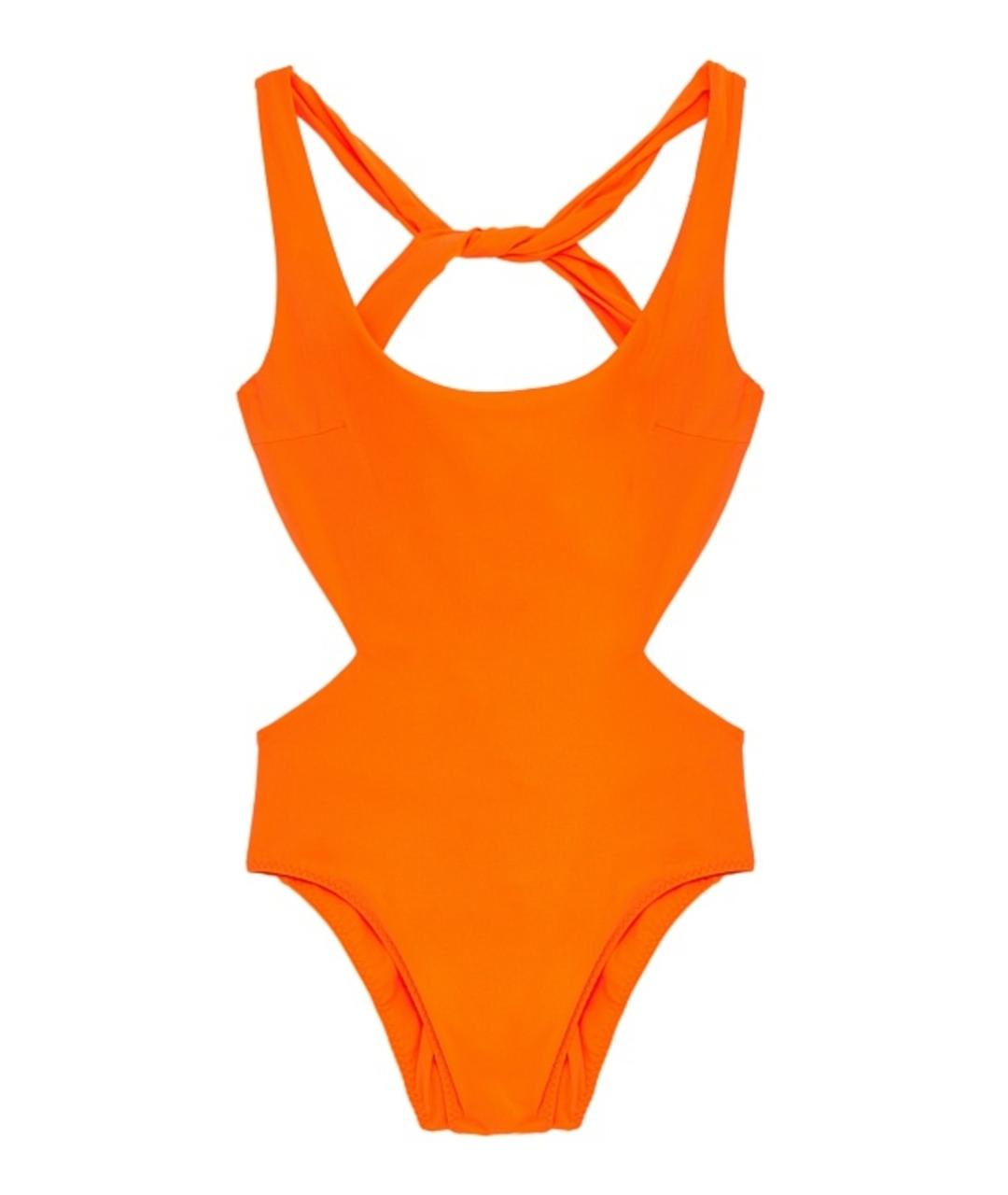 NINA RICCI Оранжевый полиамидовый купальник, фото 5