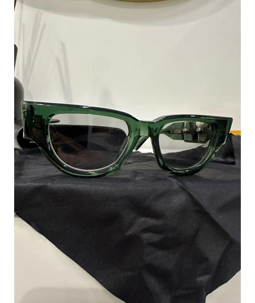 VALENTINO Зеленые солнцезащитные очки, фото 6