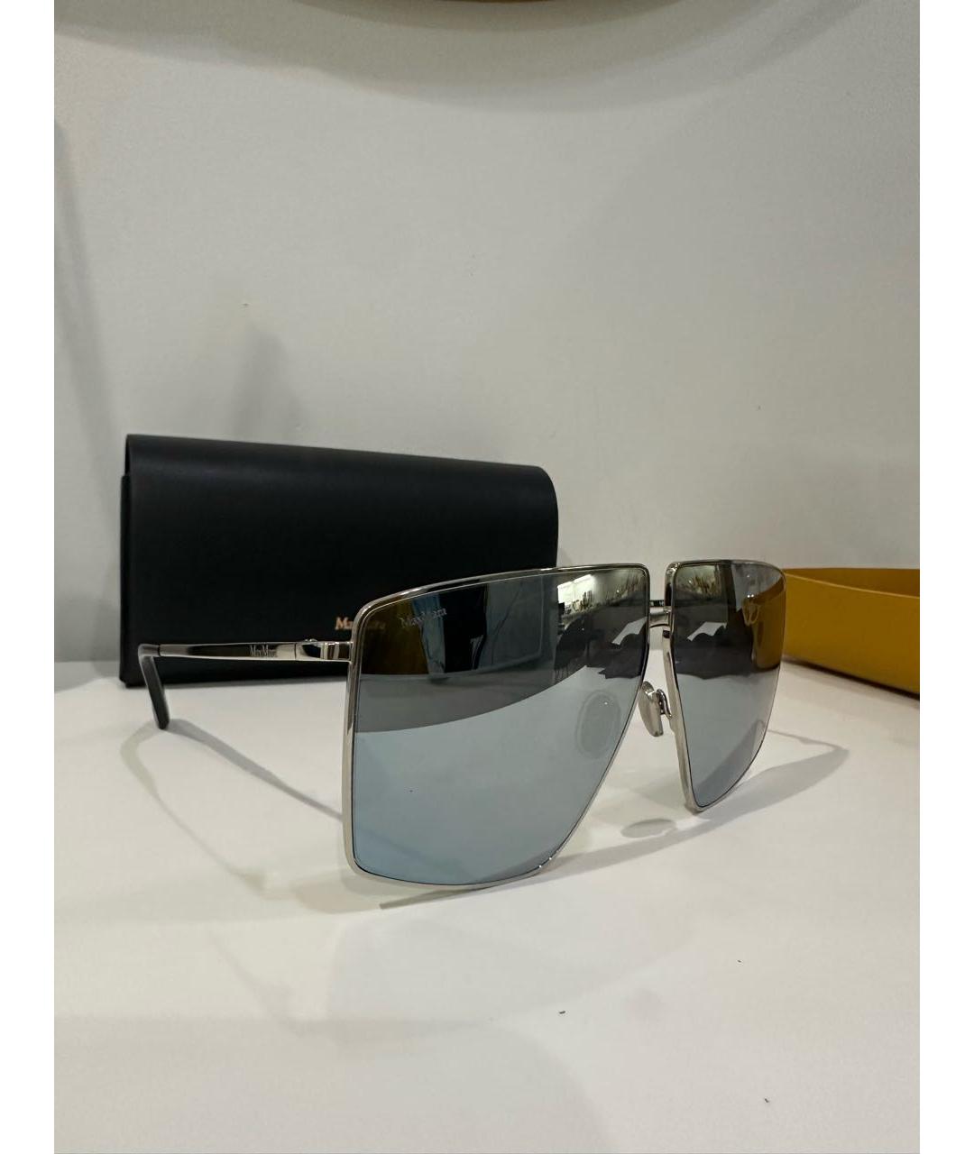 MAX MARA Серебряные солнцезащитные очки, фото 3