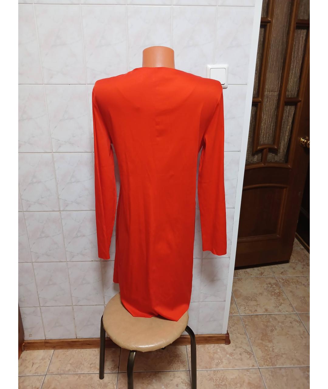 COS Красное хлопковое платье, фото 2