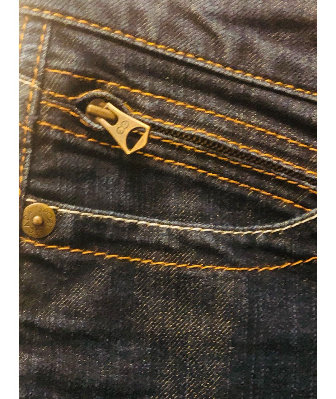 ESCADA Синие хлопковые джинсы слим, фото 4