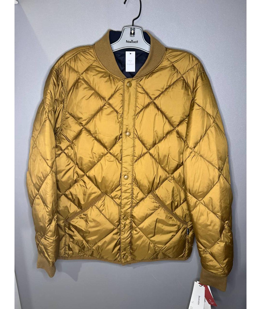 Calvin klein gold jacket hotsell