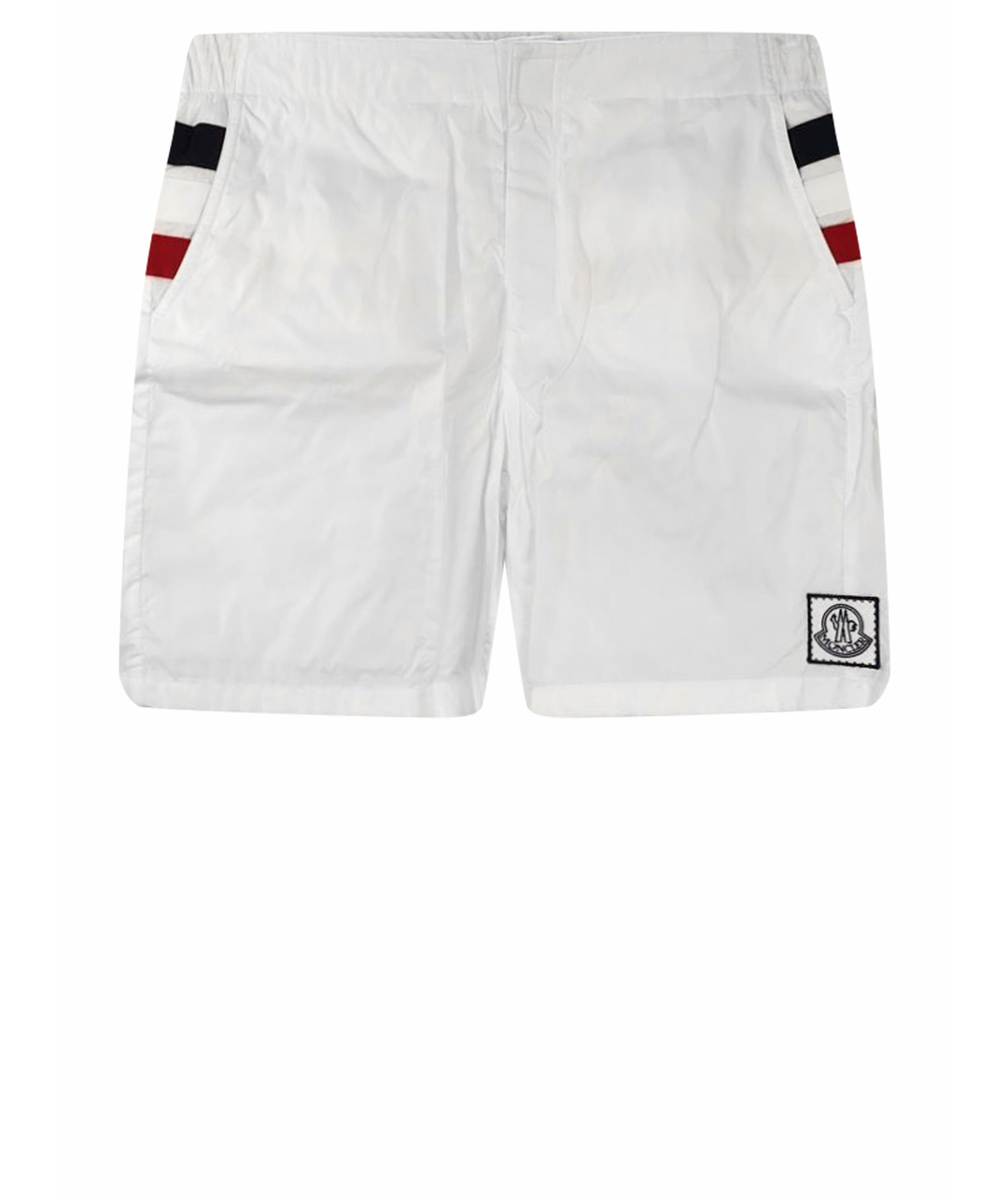 MONCLER Белые полиамидовые шорты, фото 1
