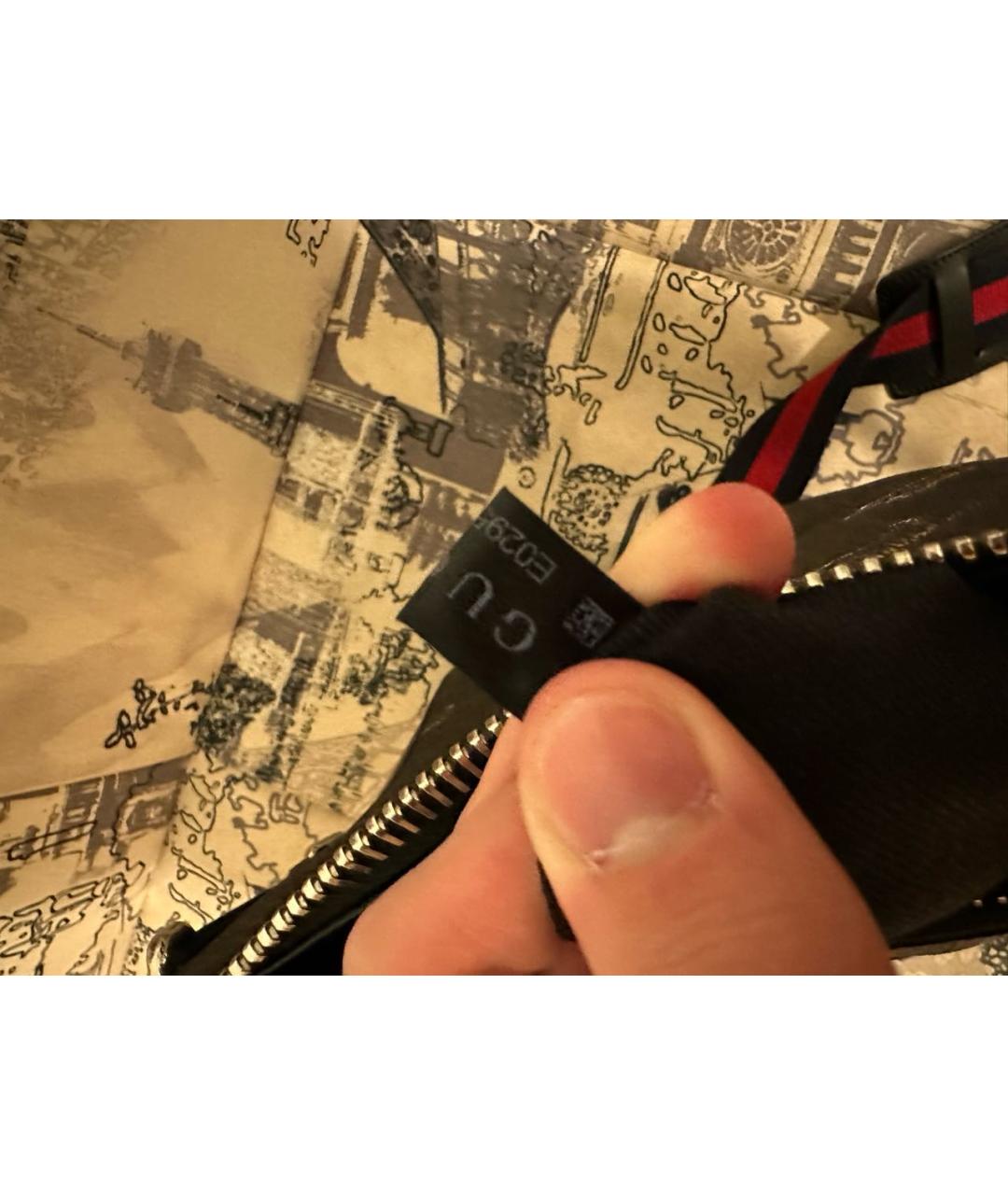 GUCCI Черная сумка на плечо, фото 9