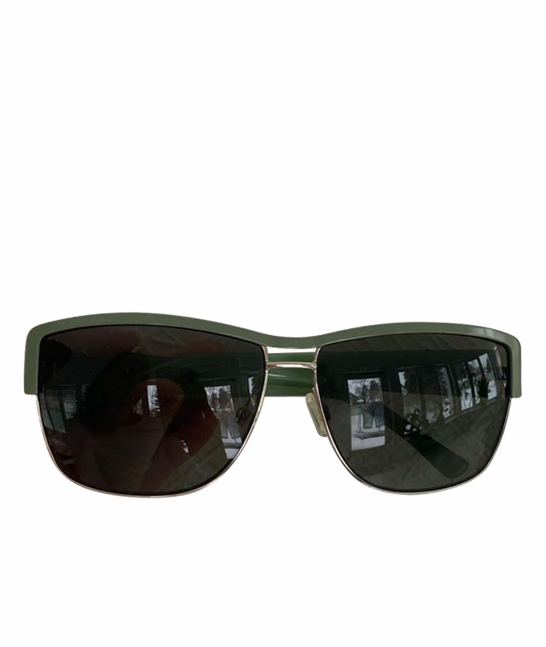 CERRUTI 1881 Зеленые пластиковые солнцезащитные очки, фото 1