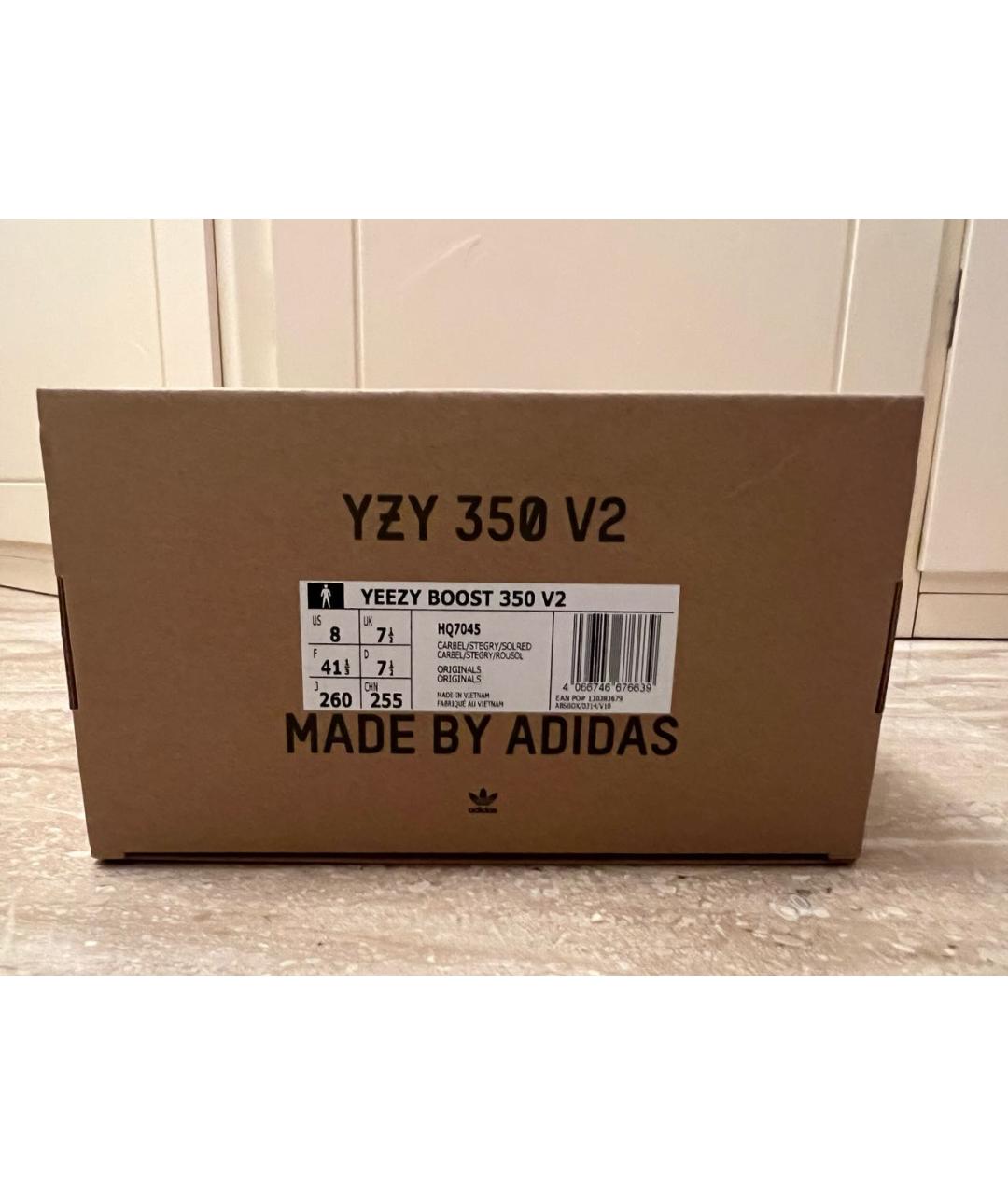 ADIDAS YEEZY Мульти синтетические кроссовки, фото 7