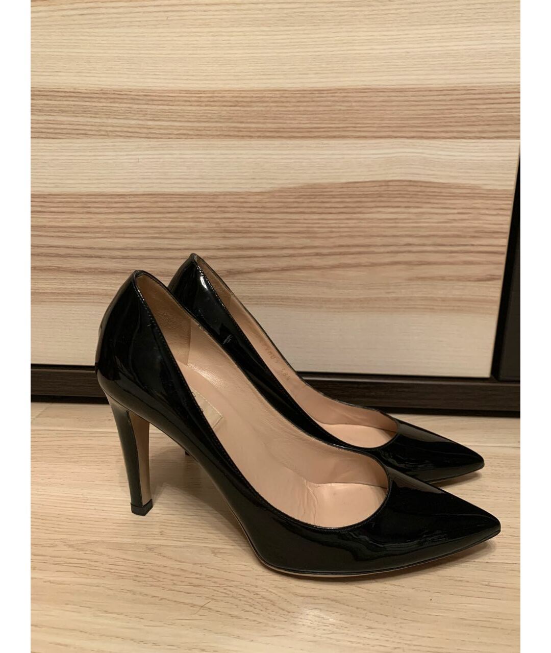 VALENTINO Черные туфли из лакированной кожи, фото 5