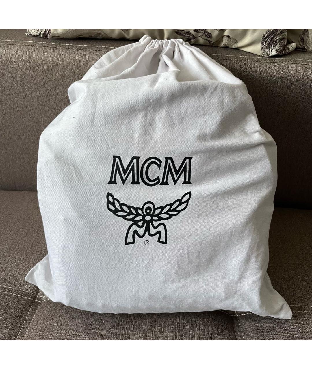 MCM Черный рюкзак, фото 7
