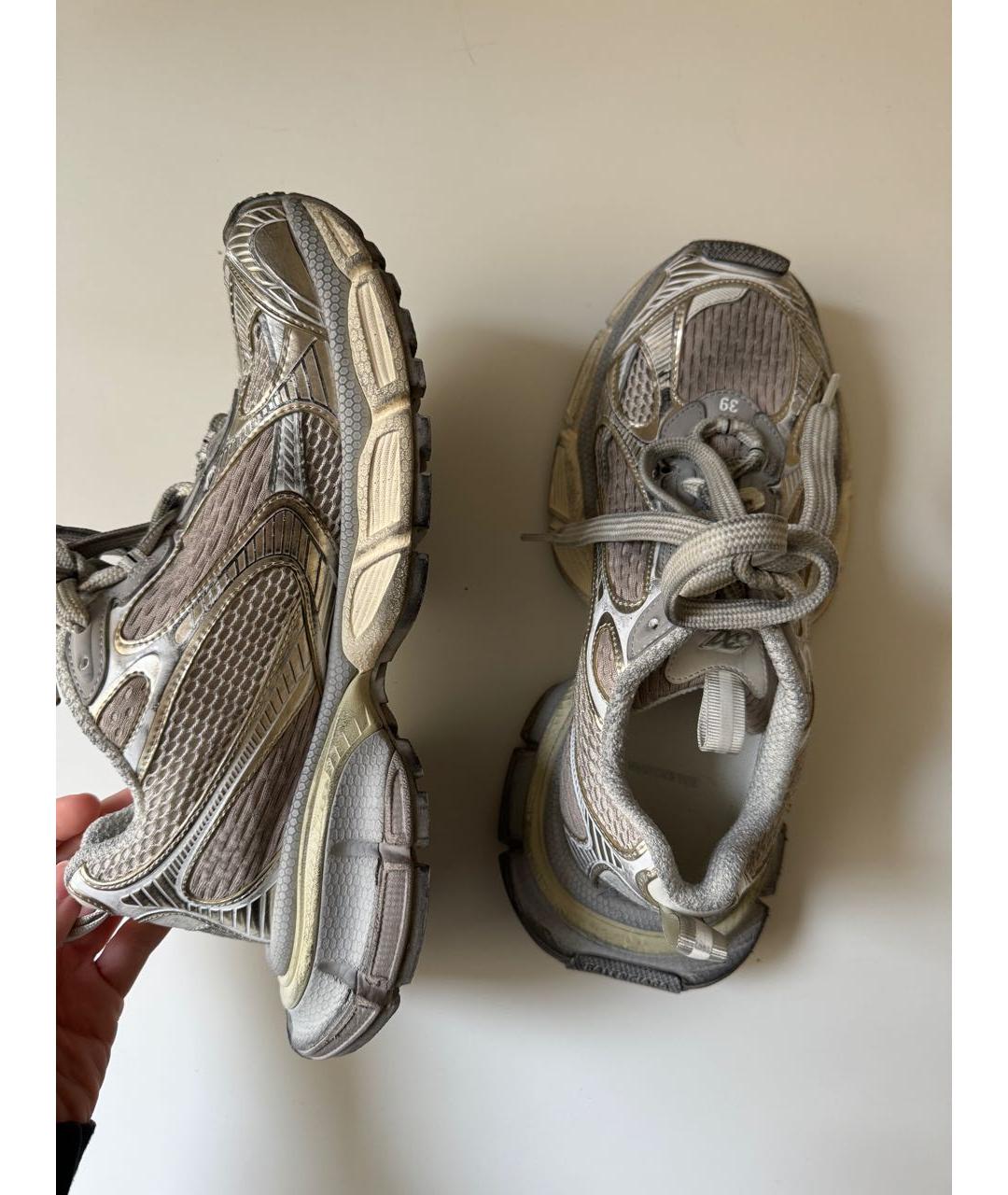 BALENCIAGA Белые кроссовки, фото 6
