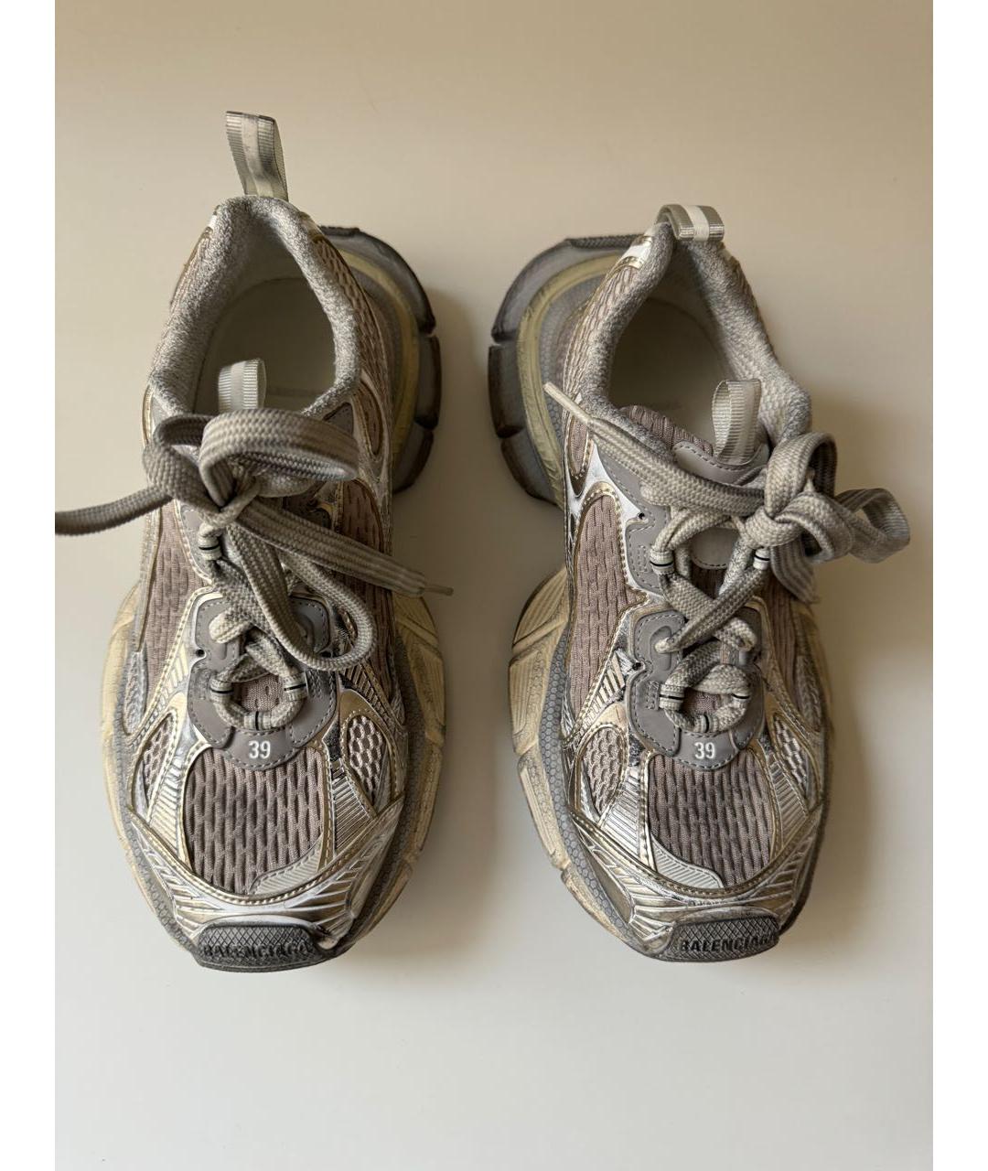 BALENCIAGA Белые кроссовки, фото 3