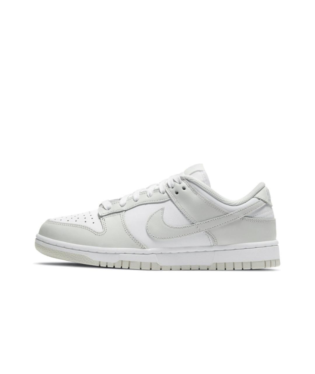 NIKE Белые кожаные кроссовки, фото 5