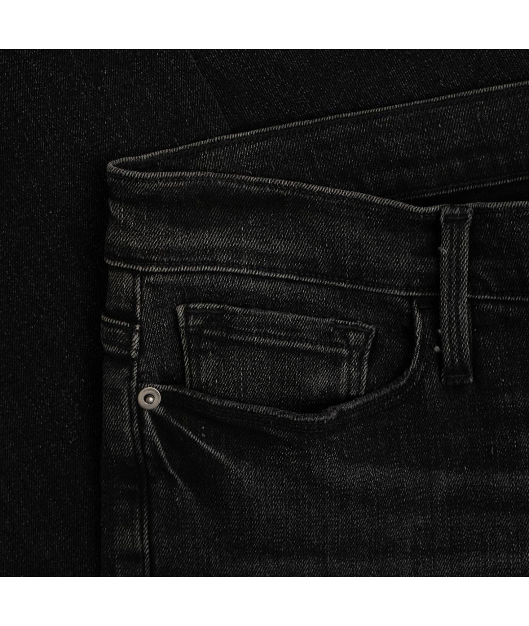 FRAME Серые хлопковые джинсы слим, фото 5