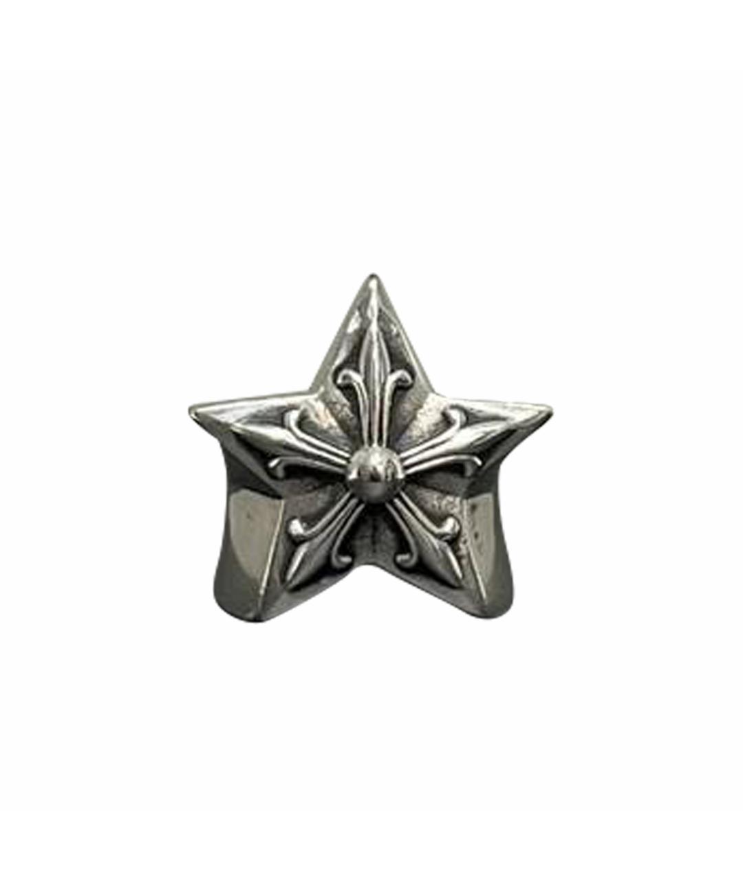 CHROME HEARTS Серое серебряное кольцо, фото 1