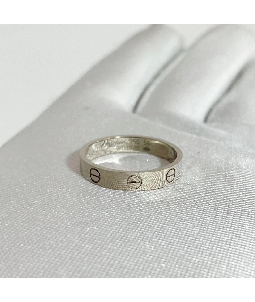 CARTIER Серебряное кольцо из белого золота, фото 2