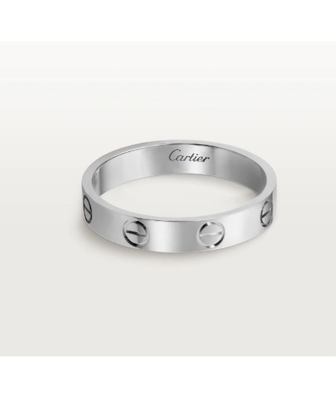 CARTIER Серебряное кольцо из белого золота, фото 7