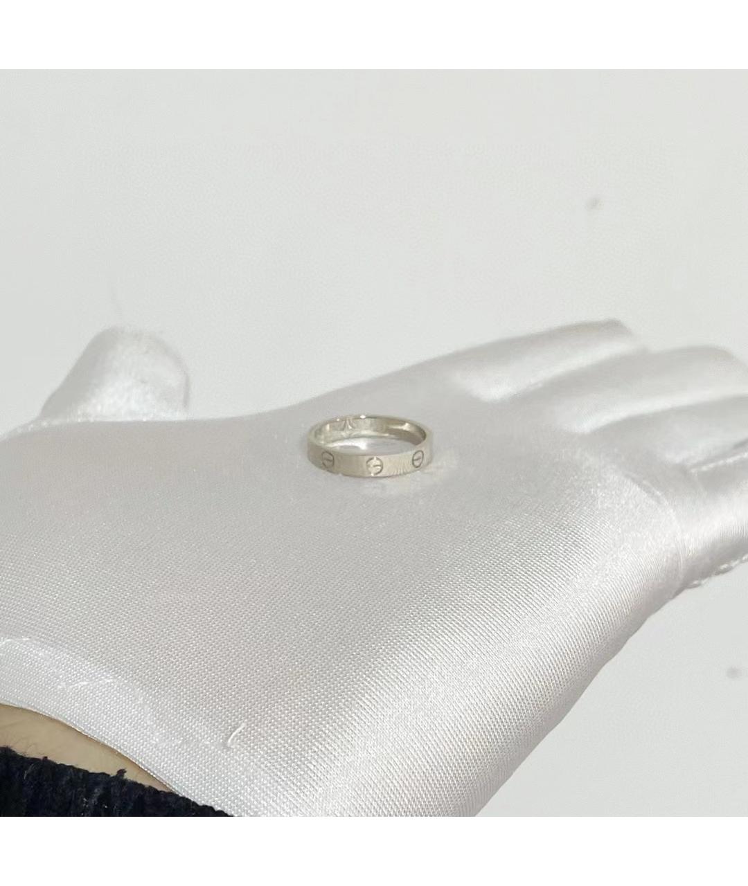 CARTIER Серебряное кольцо из белого золота, фото 3