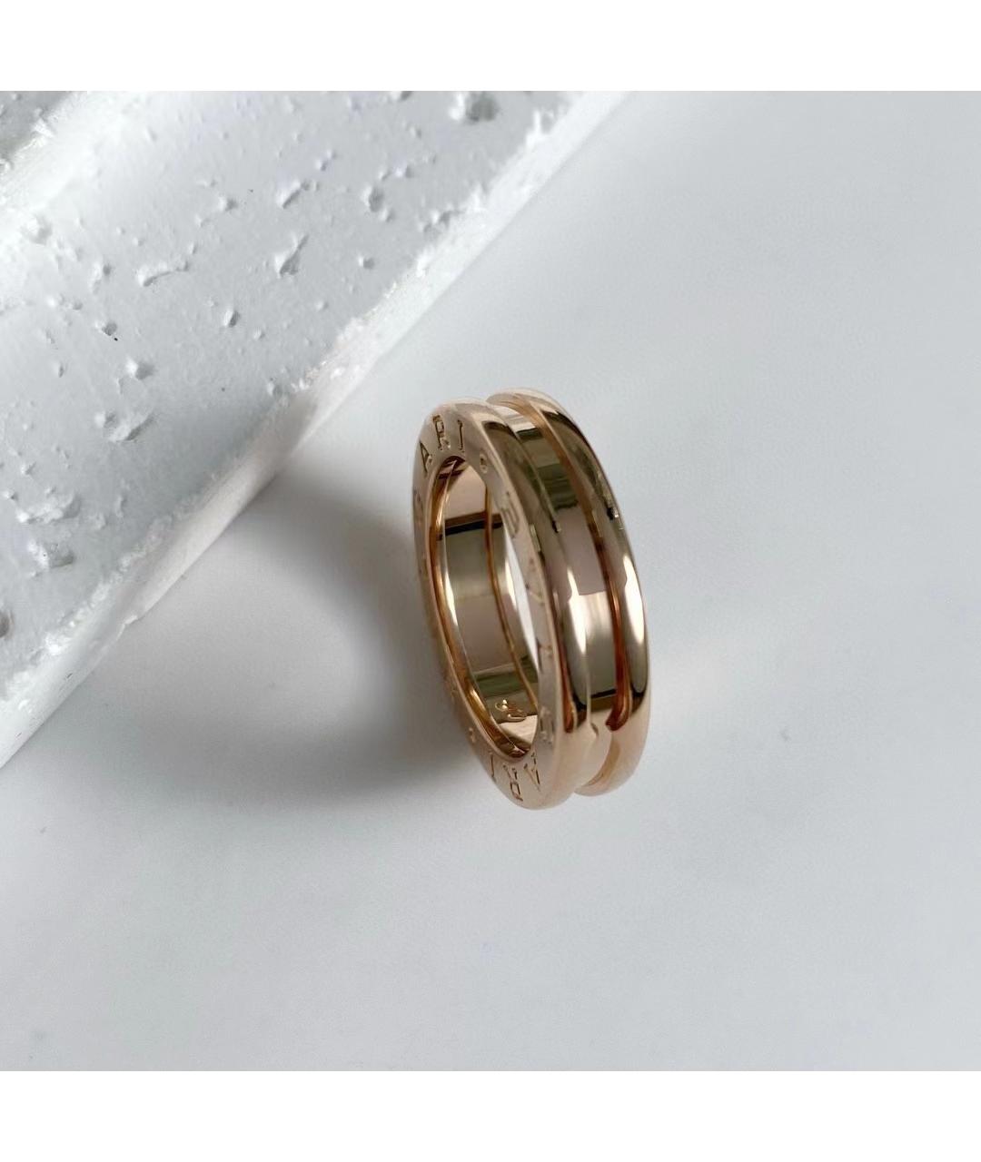 BVLGARI Золотое кольцо из розового золота, фото 4