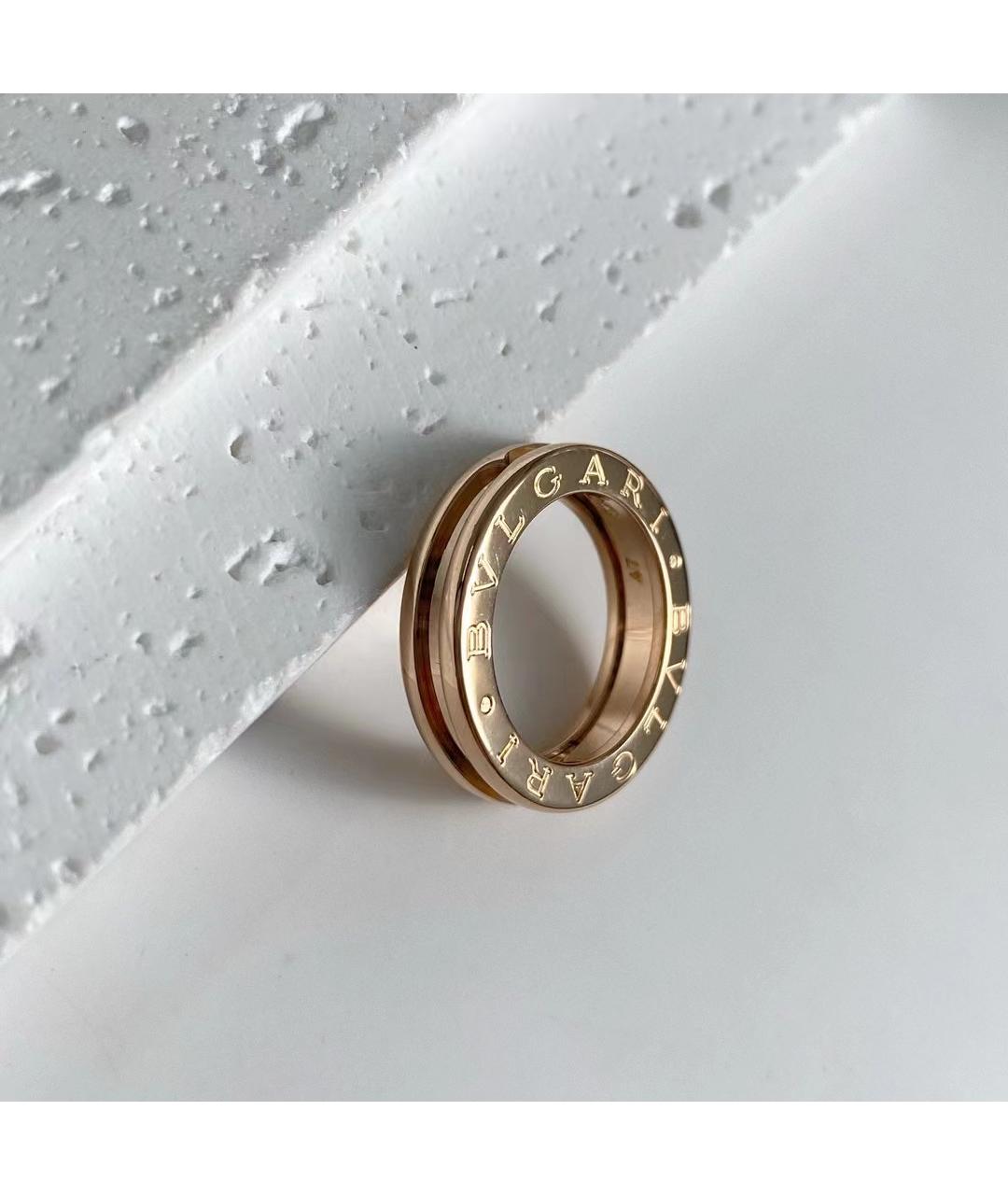 BVLGARI Золотое кольцо из розового золота, фото 2