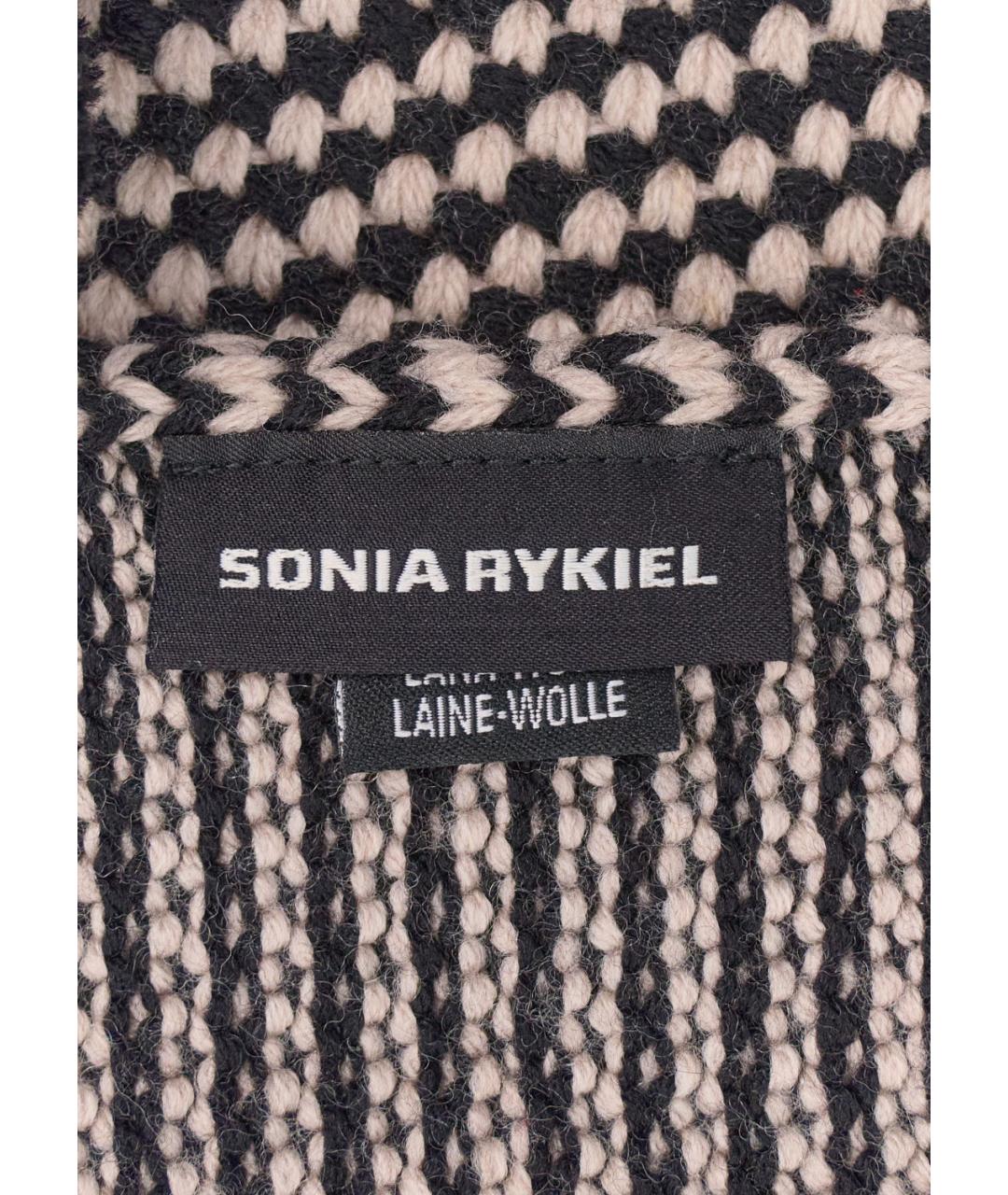 SONIA RYKIEL Мульти шерстяной шарф, фото 3