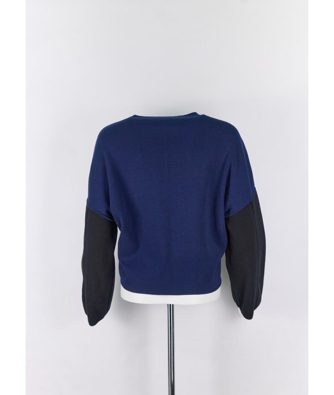 GOLDEN GOOSE DELUXE BRAND Синий хлопковый джемпер / свитер, фото 2