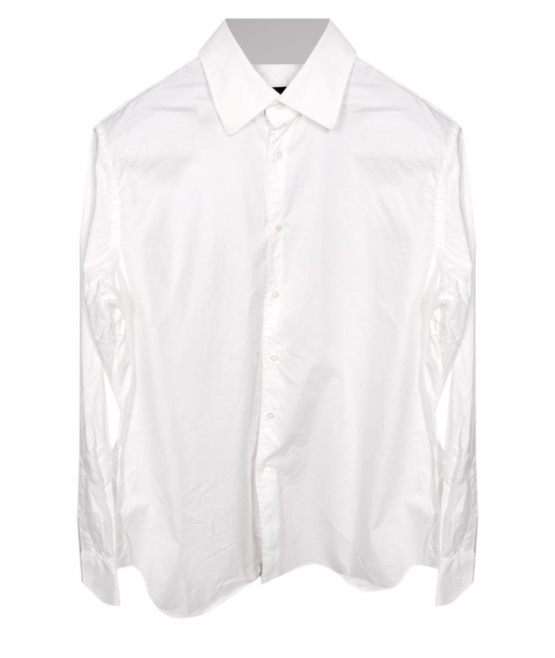 CORNELIANI Белая хлопковая классическая рубашка, фото 1