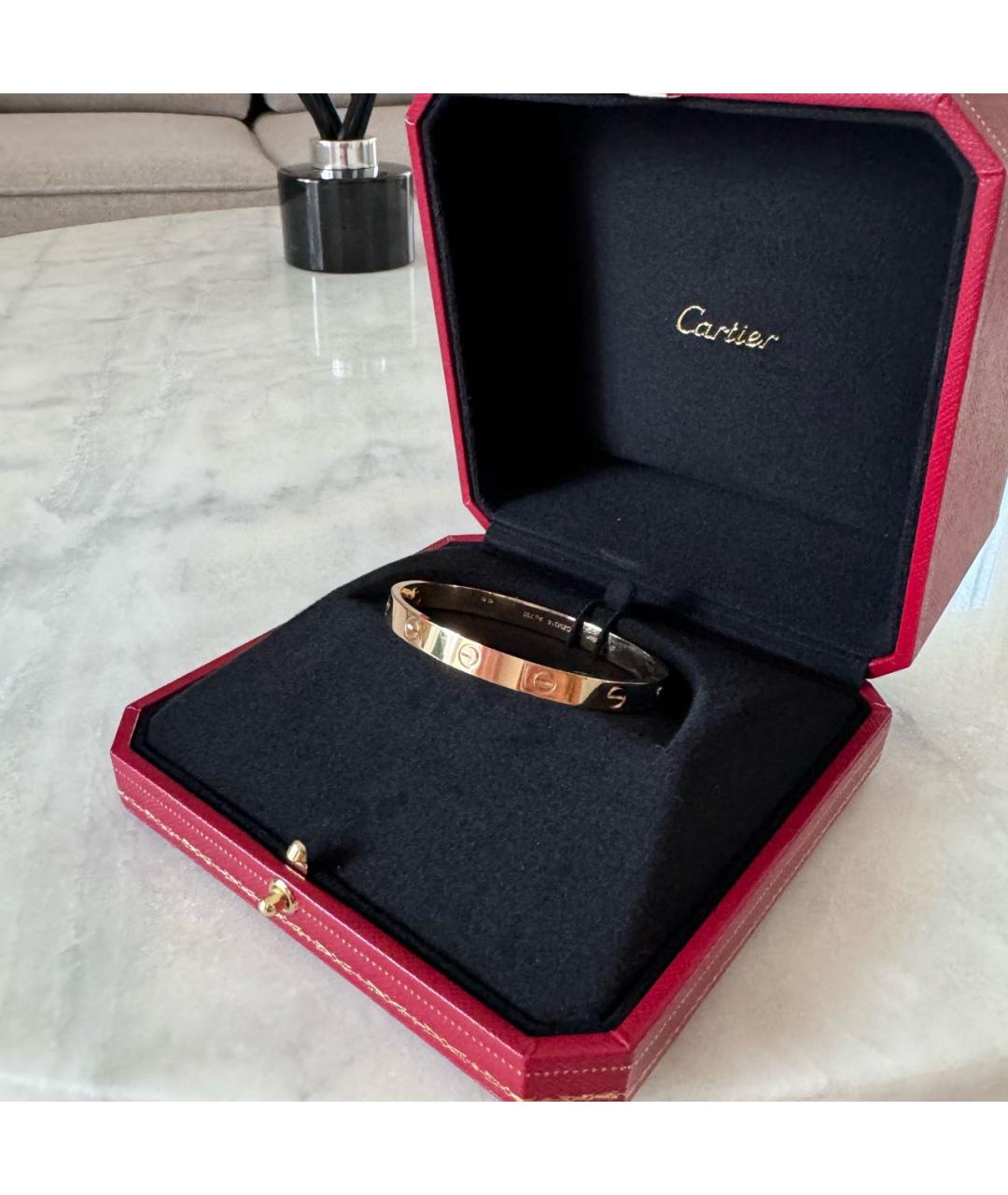 CARTIER Золотой браслет из желтого золота, фото 2