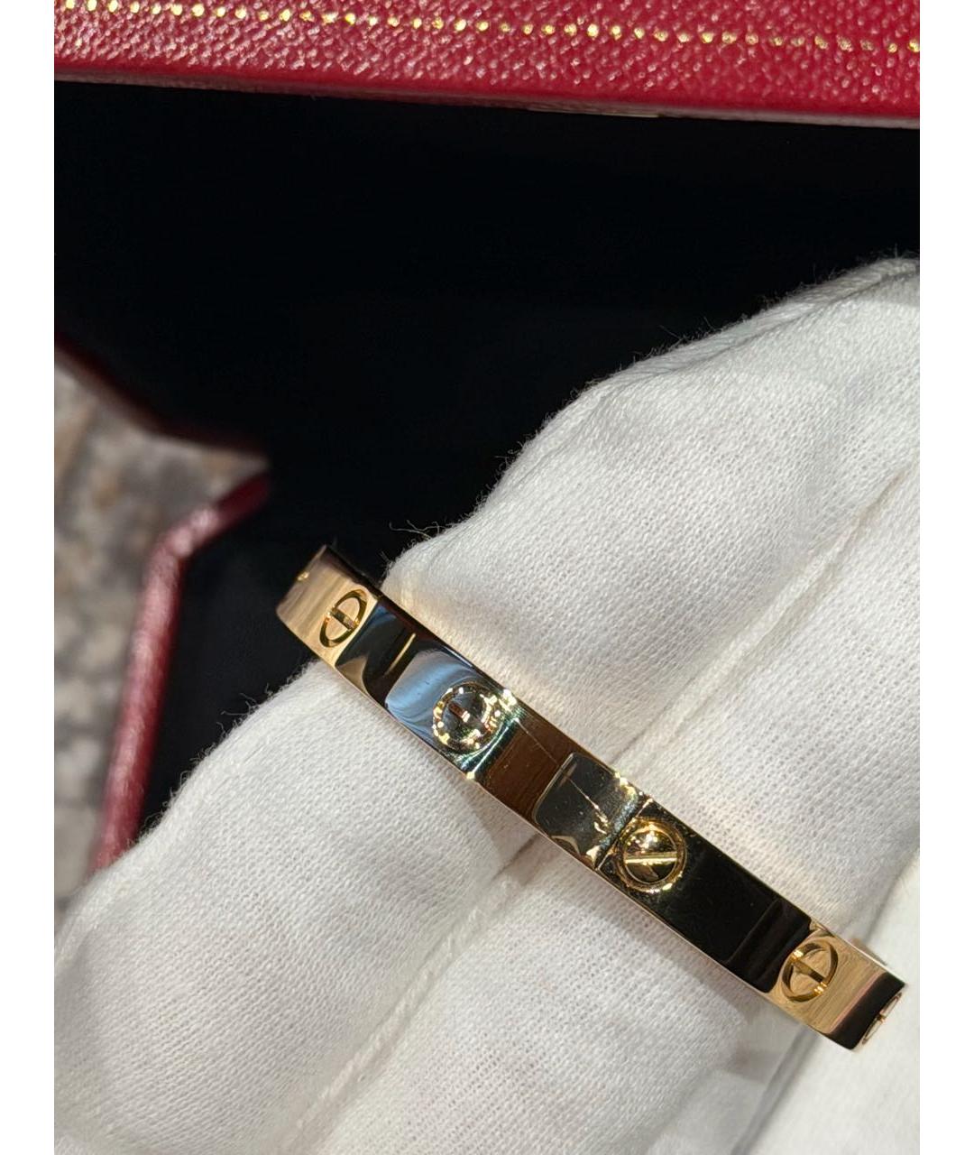 CARTIER Золотой браслет из желтого золота, фото 5