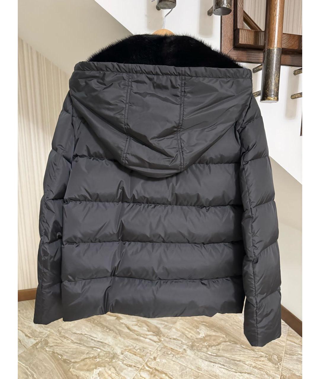 GUCCI Черный пуховик, фото 2