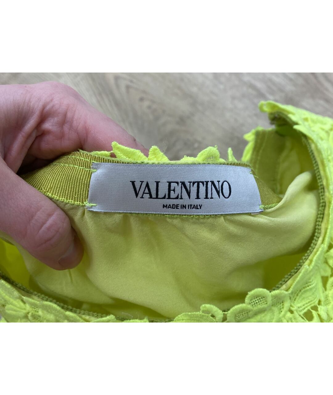 VALENTINO Салатовая юбка миди, фото 3