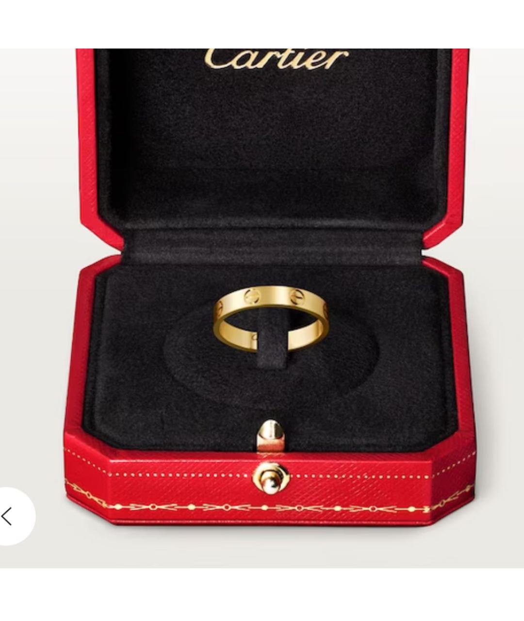 CARTIER Золотое кольцо из желтого золота, фото 2