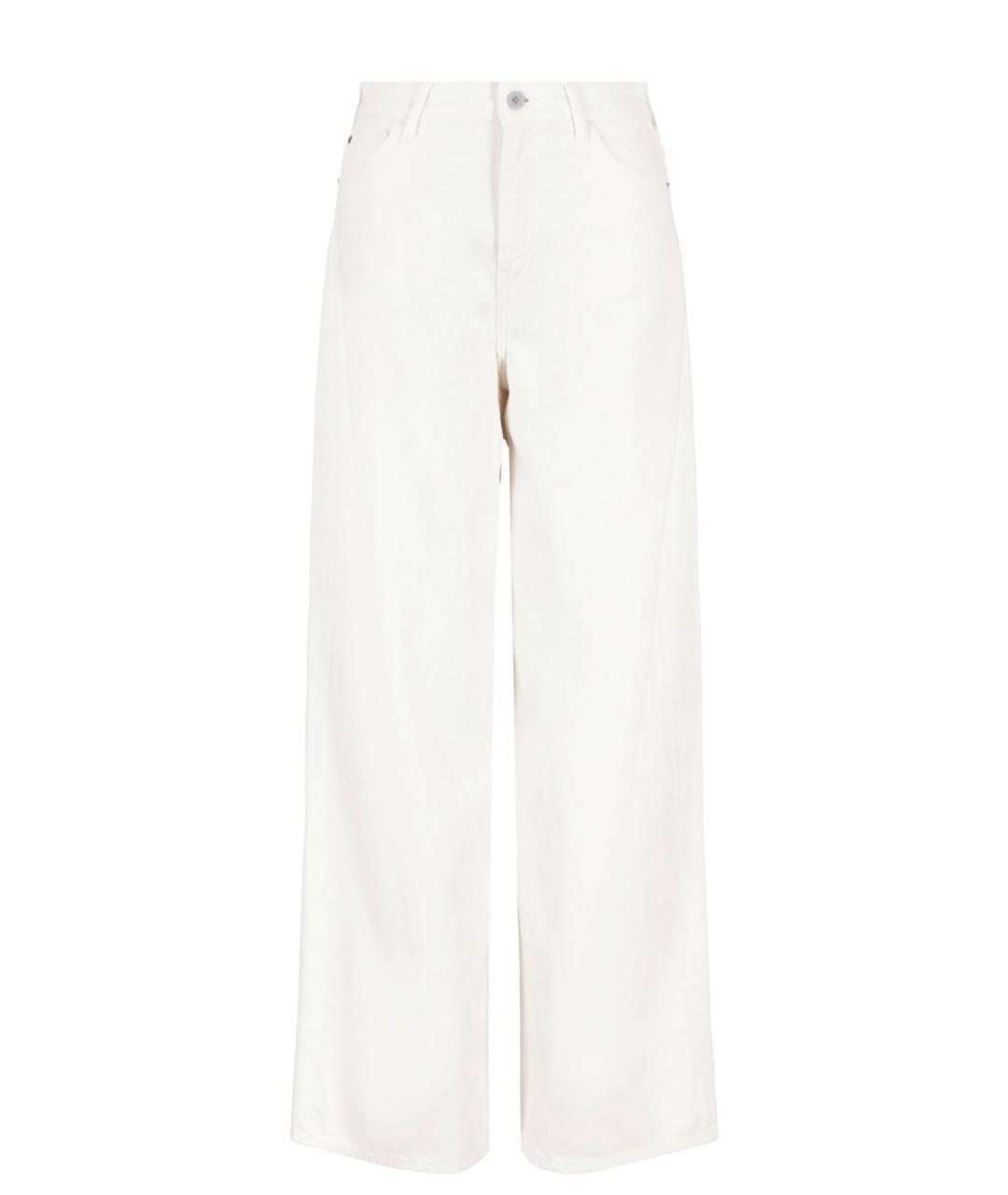 EMPORIO ARMANI Белые прямые джинсы, фото 1