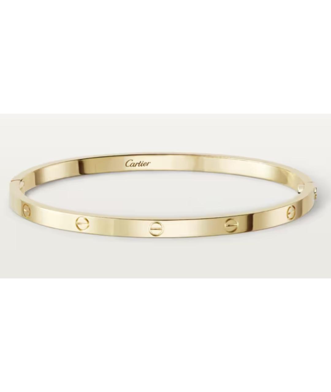 CARTIER Золотой браслет из желтого золота, фото 6