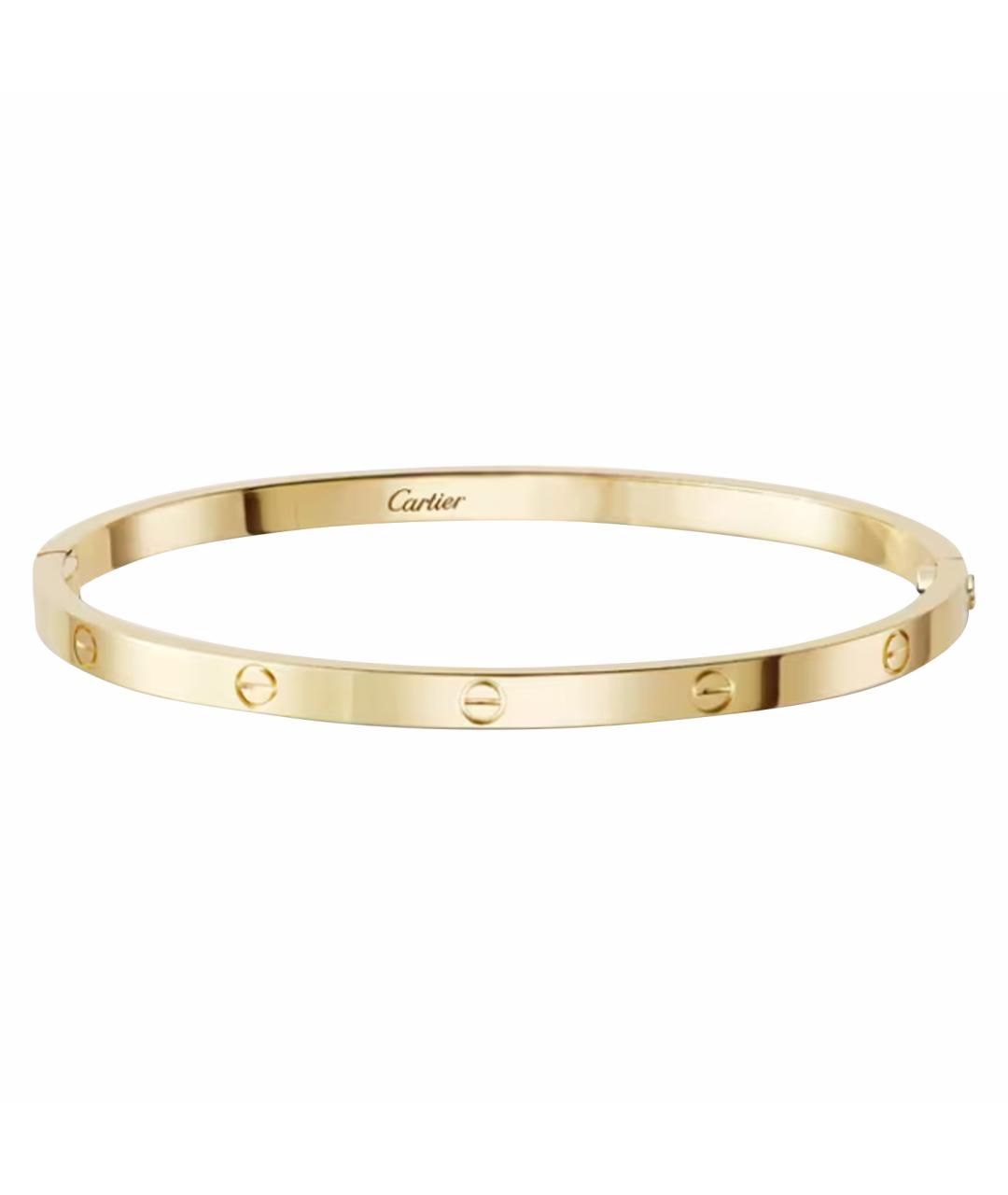 CARTIER Золотой браслет из желтого золота, фото 1