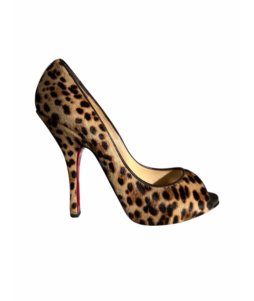 CHRISTIAN LOUBOUTIN Кожаные туфли, фото 1