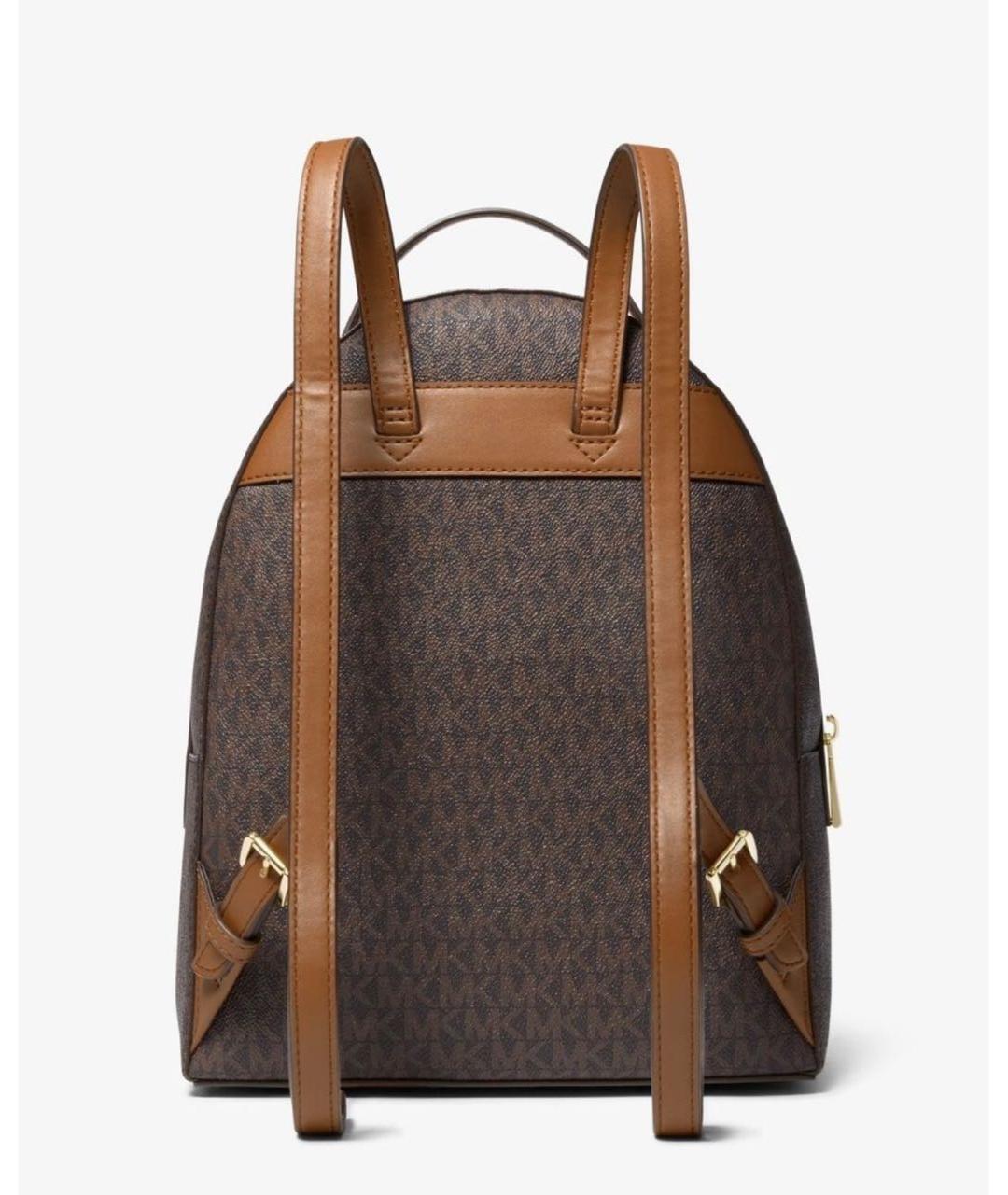 MICHAEL KORS Коричневый кожаный рюкзак, фото 3