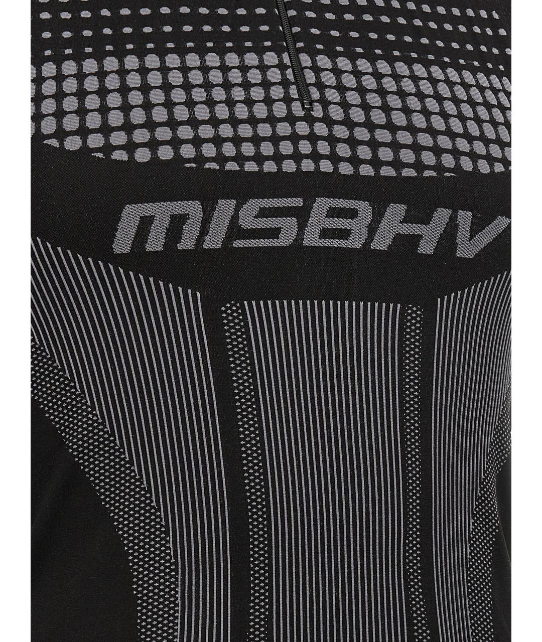 MISBHV Черная вискозная футболка, фото 4