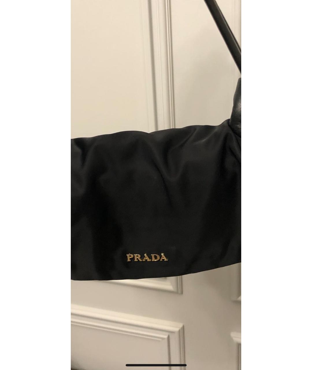 PRADA Черная сумка через плечо, фото 3
