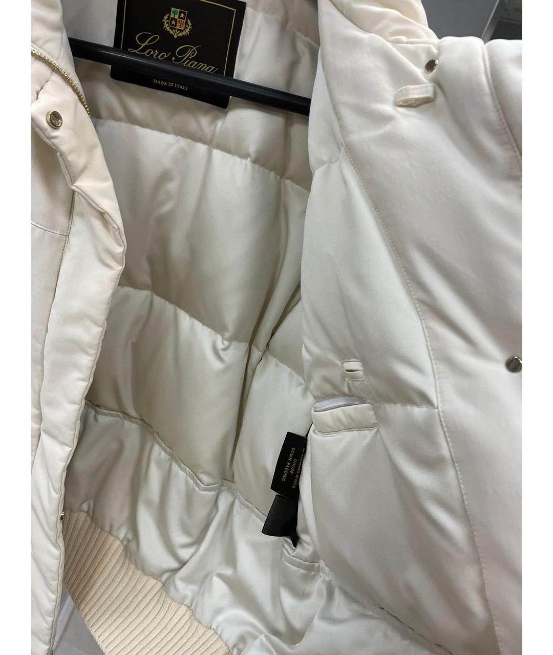 LORO PIANA Белая куртка, фото 2