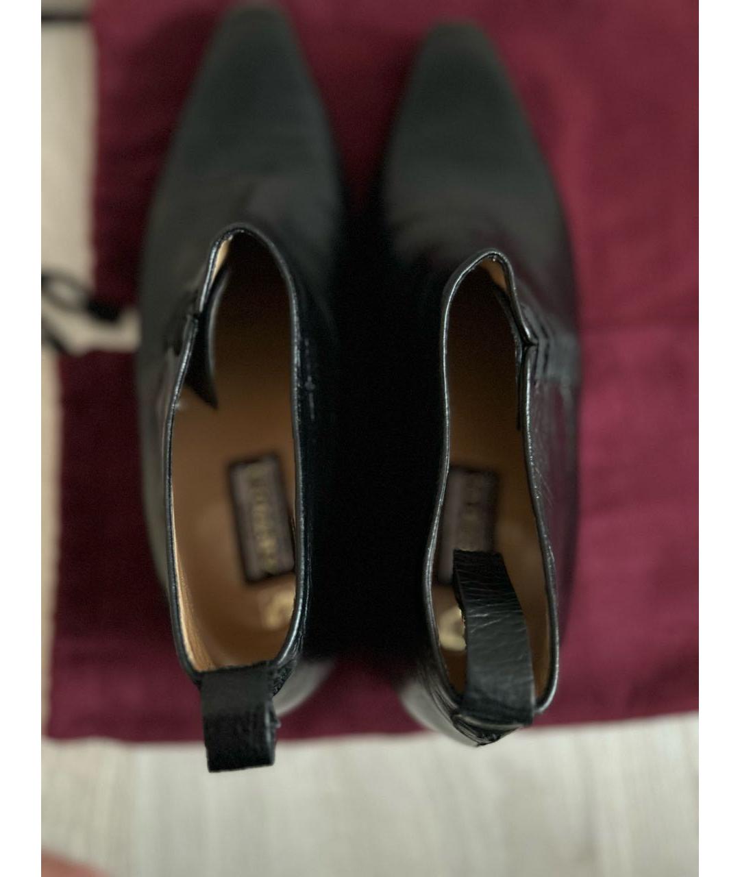 ARTIOLI Черные кожаные туфли, фото 3